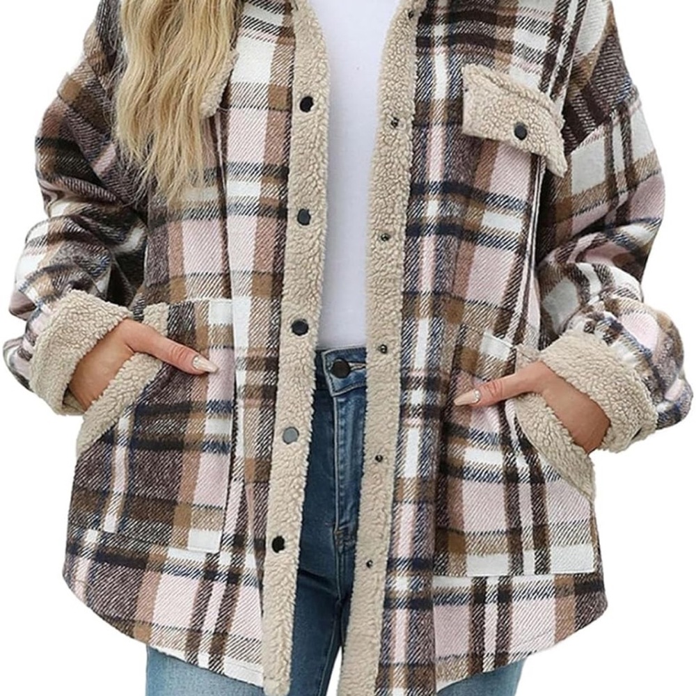 Women’s Flannel Shacket - Picture 3 of 4